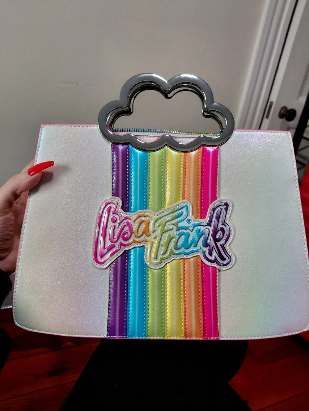 Lisa Frank Loungefly Crossbody Tote Bag - Picture 3 of 13